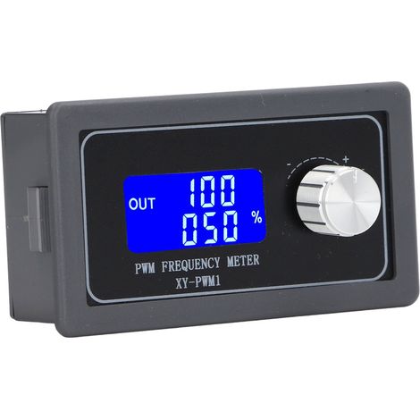 Générateur de fréquence, signal d'impulsion carré PWM, écran LCD, réglable pour la commande de moteur. (1/5)