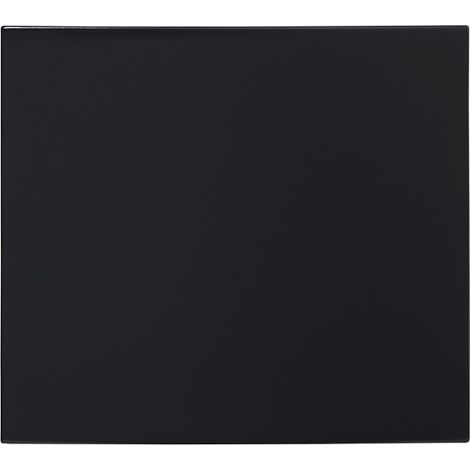 Façade finition noire satinée pour module vierge 200435 - AIPHONE GFBPB
