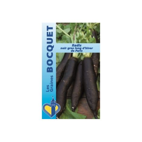 Radis noir d'hiver de Paris - 10g
