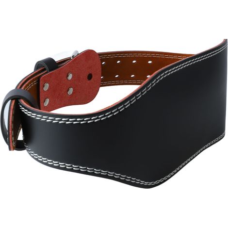 Ceinture de musculation avec coussinet en mousse PU, soutien ferme et souple, pour entraînement de force athlétique, hauteur 15 cm. (1/5)