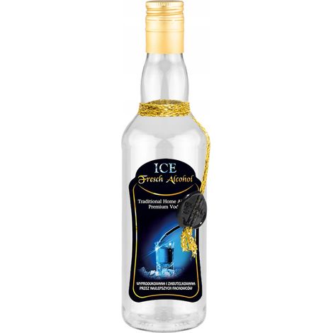 Bouteille décorée Monopoly ICE VODKA de 500 ml
