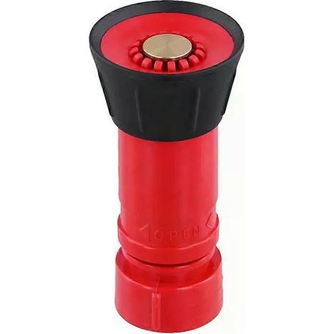 Fire Hose Nozzle Water-Gun Nozzle 1 Inch High Pressure Pump Sprinkler compatible with Indoor Ourdoor Garden Plant Flower Irrigation Tools (1/4)