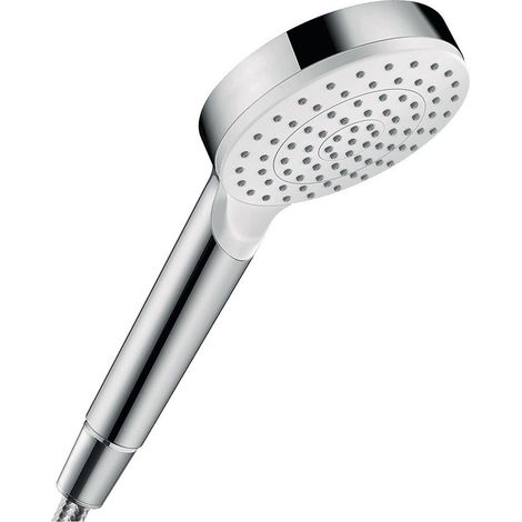 hansgrohe Crometta 1jet Handbrause 26334400 weiss chrom, Brausekopf, Duschkopf (1/8)