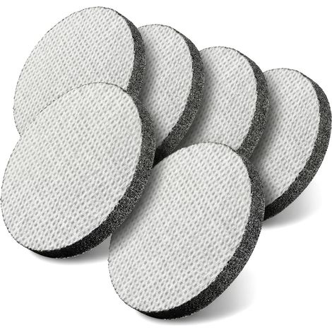 Ortviai Lot de 6 Disques de Filtration MicroDisc compatibles avec Gourde Brita Fill & Go et Carafe Fill & Serve - Filtres à Eau de Rechange avec Charbon Actif - Réduction du Chlore - Pack de 6