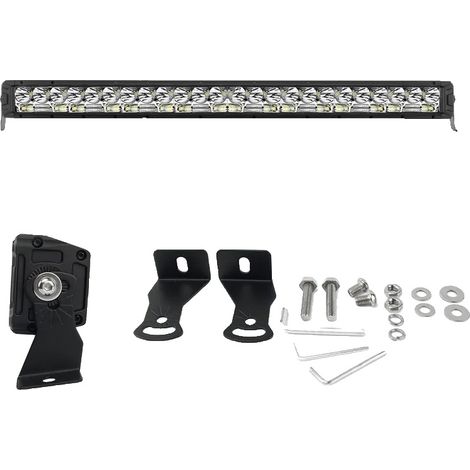 Barra luminosa, luminosità superiore, montaggio regolabile, 12D 32 pollici 480W (1/2)