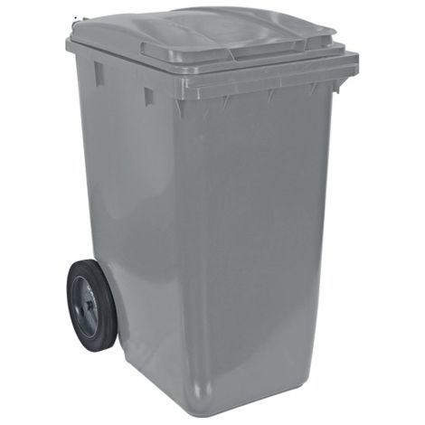 Bac roulant 2 roues premium 360l-lot de 10