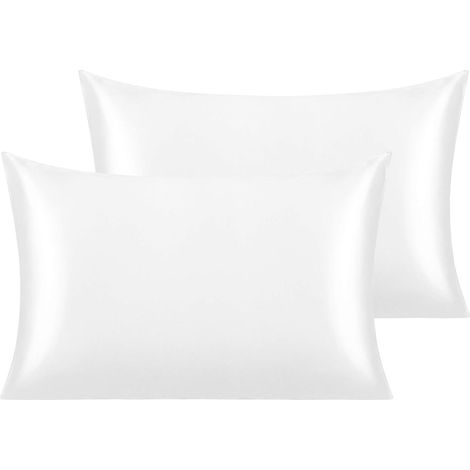 Filiyano – oreiller en satin – Taie d'oreiller en satin - Linge de lit doux et soyeux - Taie d'oreiller - Satin brillant - Doux pour les cheveux et la (1/5)