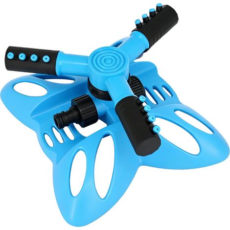 Lawn Sprinkler 3/4 Inch 360 Degree Circular Sprinkler Rotary Water Sprinkler with Quick Connector Lawn Sprinkler (1/5)