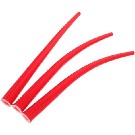 Embouts de Buse à Calfeutrer en Plastique Rouge 3 Pièces (1/5)