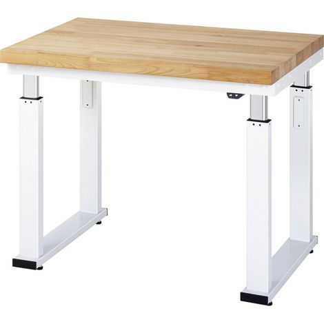 STIER Établi électrique réglable en hauteur Premium L×P×H 1000×700×740-1140 mm