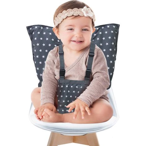 Harnais De Sécurité Pour Chaise Haute - Réglable Et Portable - Pour Repas Voyage Et Camping - Convient À Enfants À Partir De 8 Mois - 1 Pièce (1/5)