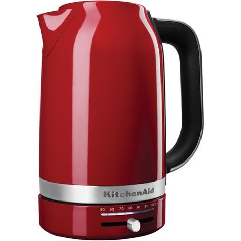 Wasserkocher 1,7 l mit variabler Temperatur Rot Empire - 5kek1701eer - Kitchenaid