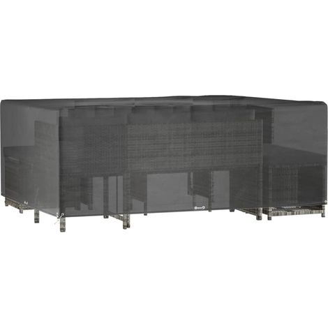 Maison Exclusive - Copertura Mobili Giardino 16 Occhielli 300x250x90 Rettangolare