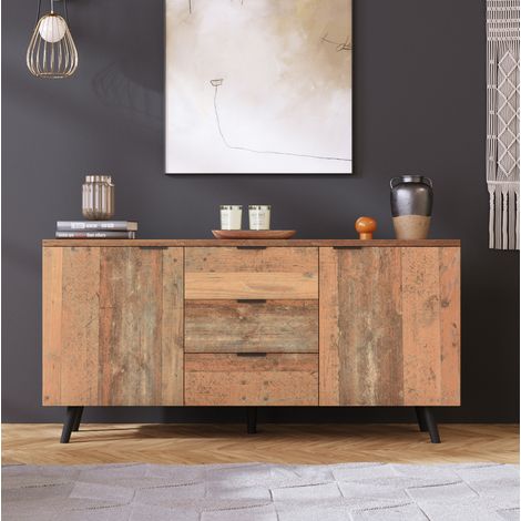 Mobile TV vintage 140 cm con cassetti OKMYHOME (1/5)