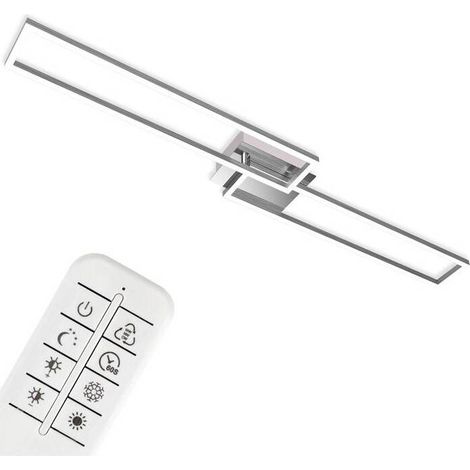 PLAFONIERA LED FRAME 40 W CCT CM 110X25 ALLUMINIO