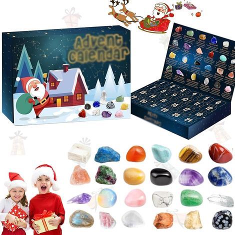 Calendario dell'Avvento con pietre preziose, Calendario dell'Avvento 2026, Calendario dell'Avvento 2026 per uomo, Calendario dell'Avvento 2026 per bambini, Regalo di Natale di 24 giorni per ragazze, r (1/5)