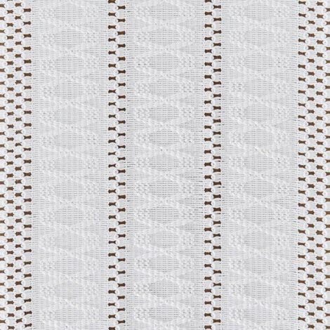 Chemin de table en dentelle blanche 30x160cm - Style bohème - Décoration tissée style champêtre - Convient pour les tables à (1/5)