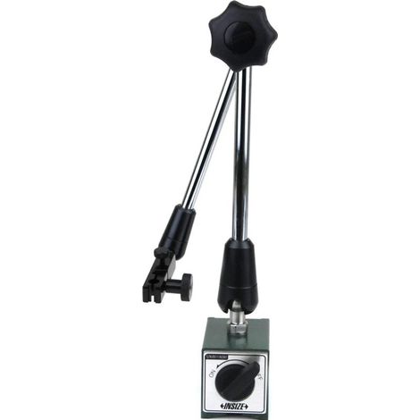 Insize 6210-100 Base magnética articulada 100 kgf para mediciones profesionales, negra (1/5)