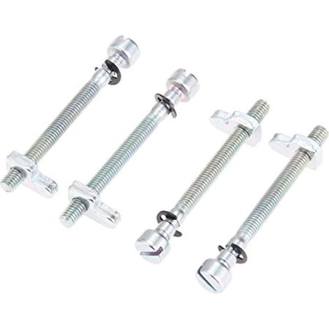 4 lot de tendeurs de chaîne pour tronçonneuse Husqvarna 137 136 141, vis de réglage pour McCulloch 335 338 435 436 438 440 441 442 444, pièces de rechange