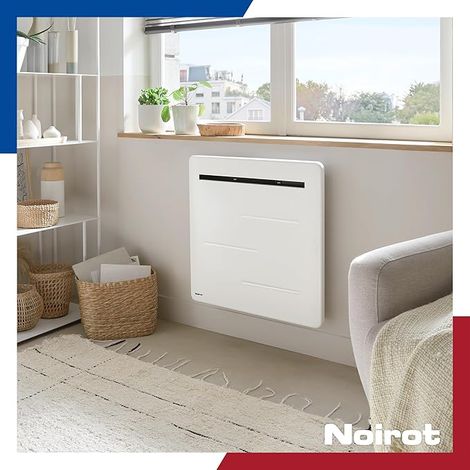 Radiateur à inertie céramique NOIROT Amaroc horizontal 1500W blanc — vue 3