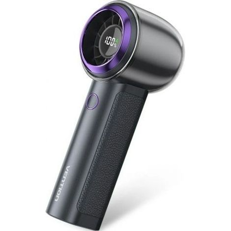 Ventilador de mano Vention PBBV0 portátil 4 velocidades 3000mAh USB-C púrpura (1/3)
