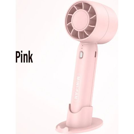 Mini ventilateur portable rechargeable par USB, à grande vitesse de ventilation, sans pales, pour un refroidissement optimal et une lumière d'ambiance agréable.-AquaForge (1/5)