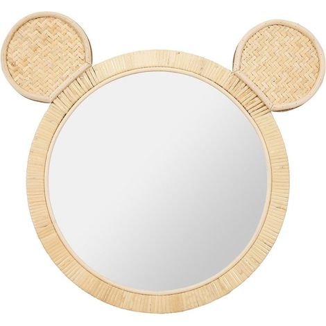 Miroir rotin souris (1/4)