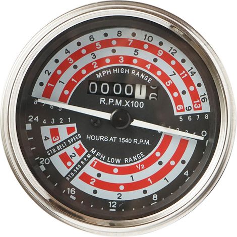 Indicatore di velocità del motore, contagiri per Massey Ferguson, codice OEM 1860063M91, S.41087 Breckner Germany (1/3)