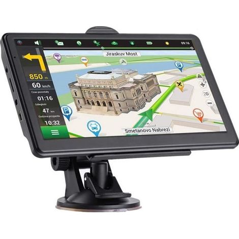GPS Voiture - PRUMYA - Navigation 7 pouces - Écran Tactile - Mise à Jour Gratuite - Guidage Vocal (1/4)