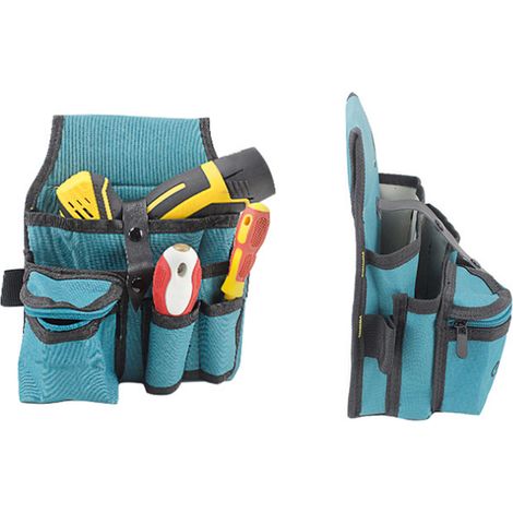 Sacceau multifonction ceinture outils électricien coton Oxford pochette rangement installation réparation 1 pc (1/5)