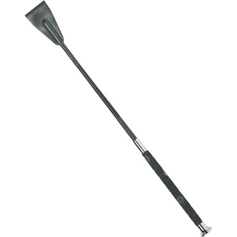 nero - Cravache Fleck avec poignée professionnelle nabuck de 61 cm