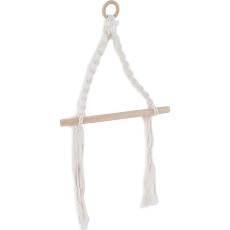 Boho-Papierhandtuchhalter, Bohemian-Stil, Baumwollseil, umweltfreundlich, antistatisch, für Küche, Toilette, Büro (1/5)