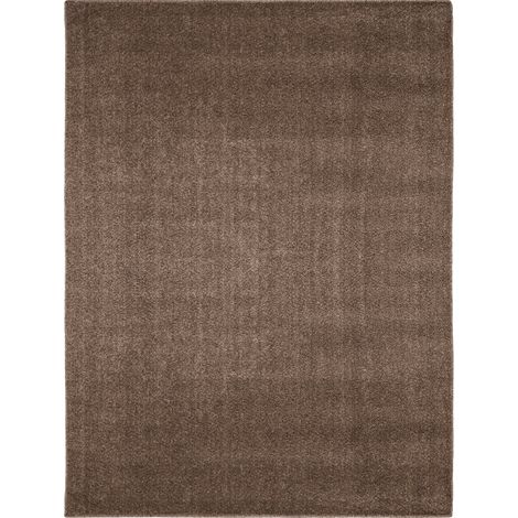 Tapis uni de Salon Chambre Relax Sobre et Epuré - Mocca 120 x 170 cm