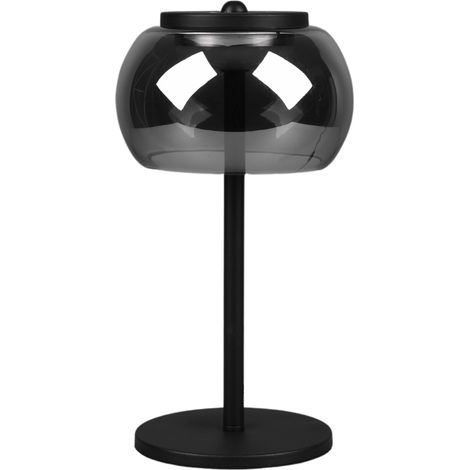 Lampe de table Madison noire LED 8W 3000K dimmable Trio (1/4)