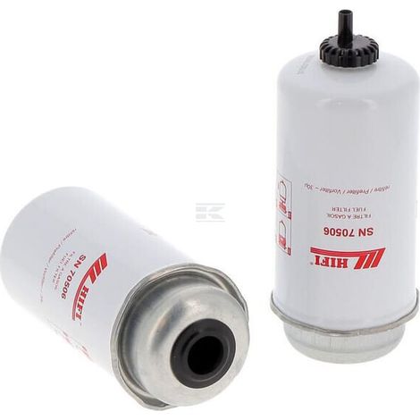 Filtro de combustible separador de agua HIFI FILTER SN70506