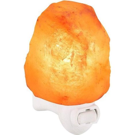 MINKUROW Lampada Da Tavolo Moderna Lampada Di Sale Himalayano, Lampade Di Roccia Di Sale Himalayano Rosa Naturale Intagliato, Presa A Muro Per Illuminazione Interna, Sale Yoga (1/4)