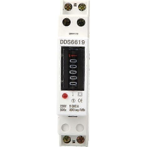 Appareil électrique de comptoir monophasé intelligent sur rail DIN 1P 230 V DDS6619-001DDS6619-001-560A (1/5)