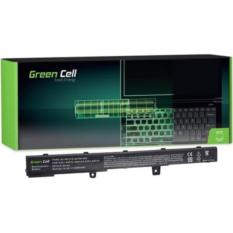 Batteria per notebook Green Cell A41N1308 A31N1319 14.8 V 2200 mAh (1/5)