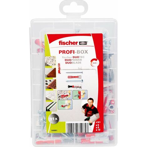 Fischer Set Tasselli e Viti in Nylon e Metallo 91 pezzi (1/5)