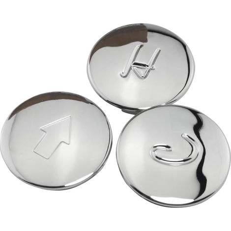 Lot de 3 boutons d'index de robinet (1/5)