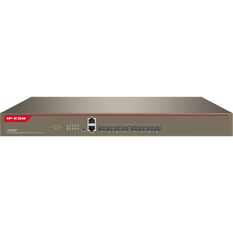 IP-COM Networks X5308F Netzwerk-Switch Managed L3 Gigabit Ethernet (10/100/1000) Power over Ethernet (PoE) 1U Grau