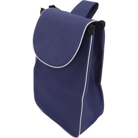 Sac de rechange pour chariot supermarché imperméable en tissu Oxford grand chariots pliables , 66 x