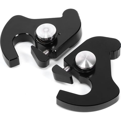 Paire de supports latéraux gauche-droite, porte-bagages rotatif avec loquet d'ancrage, kit CNC en aluminium, compatible modèles Touring (1/3)