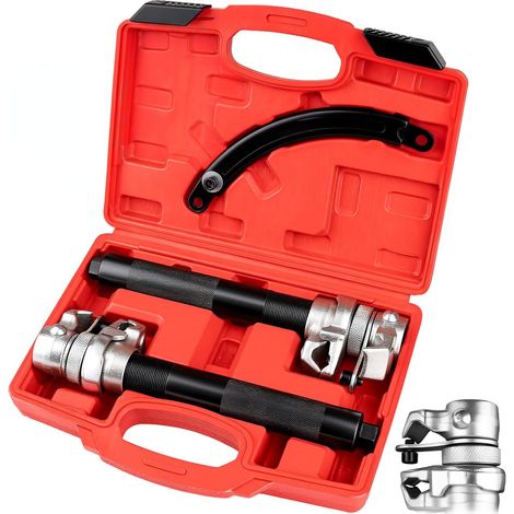 2 pièces Compresseur Ressort Amortisseur,Outil pour amortisseurs de Voiture, 1,2 t avec Support de sécurité, pour Voitures, camions, VTT et UTV (1/5)