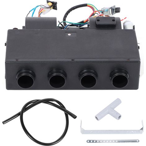 Climatiseur 12 V Évaporateur Sous le tableau de bord Chauffage Refroidissement Thermostat 3 vitesses 600 CFM Universel pour voiture Camion