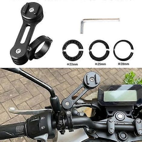 Handyhalterung für Gabelbrücke, Motorradspiegel, Navigationssystem, Lenkerhalterung – Lenkerhalterung-A (1/5)