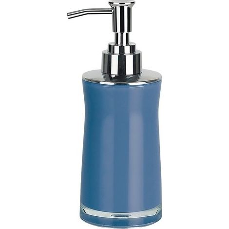 Distributeur de savon acrylique SYDNEY Bleu Denim Spirella (1/2)