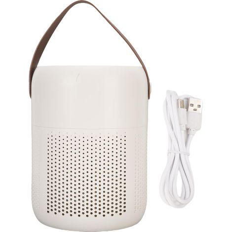 Ortviai Purificateur d’Air de Bureau avec Ions Négatifs, Silencieux et Portable pour Chambre ou Bureau – Modèle AP07