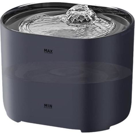 Fontaine À Eau Chat - 2.2 L - Mode Robinet Et Fontaine - Filtre Triple Couche - Silencieuse ≤35 dB - 1 Pièce (1/3)