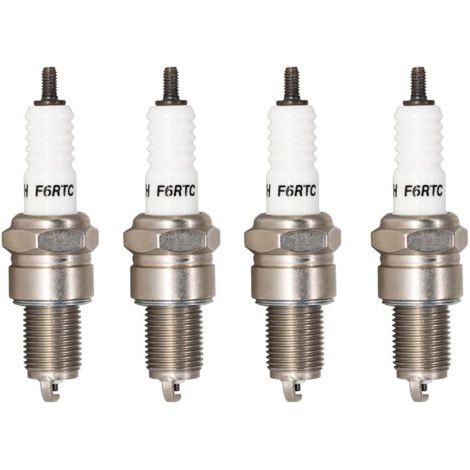 Lot de 4 bornes de bougie d'allumage de rechange pour moteurs BPR6ES, 7995/WR6DC, 7900/WR7DC, RN9YC, RN10YC, RN11YC, 3047/W20EPR-U/VW20, MTD 951-10292, 751-10292, torche 131-039 (1/5)